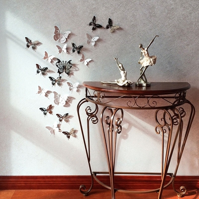 蝴蝶墙纸自粘3d立体ins仙女墙贴画 好评好店