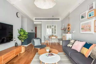 芜湖麻雀装饰89平清新北欧,这才是年轻人的最爱,厨房开个窗,竟然这么实用