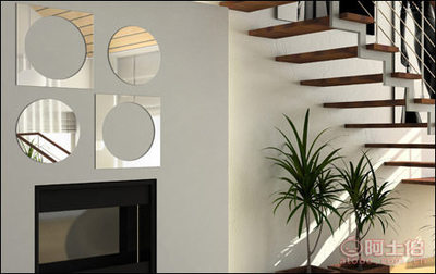 【2015新款叶子树速卖通亚马逊热卖家居装饰镜面墙贴客厅厂家批发】东阳市白云景杭钟表厂 - 产品库