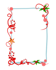 手绘卡通彩色花边边框素材 为创意作品增添装饰魅力